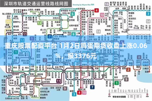 重庆股票配资平台 1月2日鸡蛋期货收盘上涨0.06%，报3376元