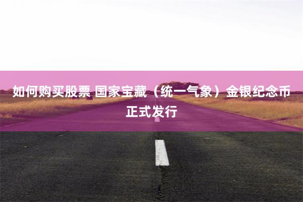 如何购买股票 国家宝藏（统一气象）金银纪念币正式发行