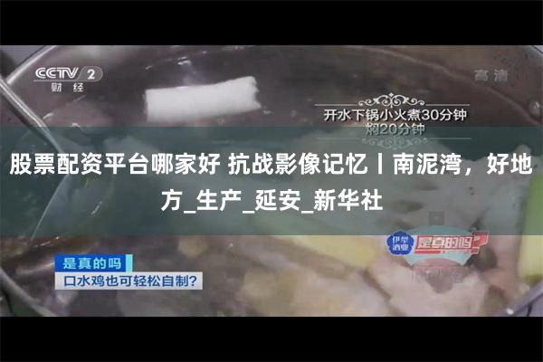 股票配资平台哪家好 抗战影像记忆丨南泥湾，好地方_生产_延安_新华社