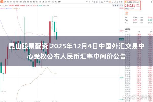 昆山股票配资 2025年12月4日中国外汇交易中心受权公布人民币汇率中间价公告