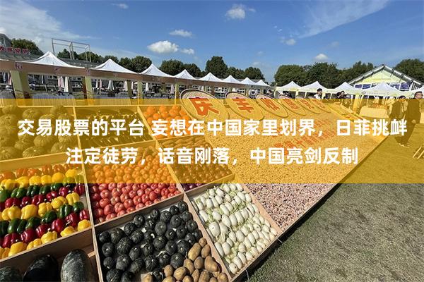 交易股票的平台 妄想在中国家里划界，日菲挑衅注定徒劳，话音刚落，中国亮剑反制