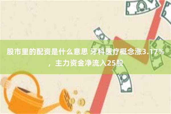 股市里的配资是什么意思 牙科医疗概念涨3.17%，主力资金净流入25股