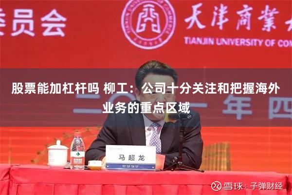 股票能加杠杆吗 柳工：公司十分关注和把握海外业务的重点区域