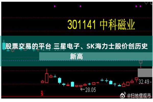 股票交易的平台 三星电子、SK海力士股价创历史新高