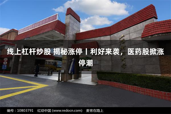 线上杠杆炒股 揭秘涨停丨利好来袭，医药股掀涨停潮